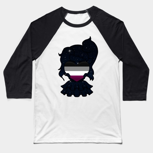 ASEXUAL PRIDE Baseball T-Shirt by Burrrrrittttooooo's Closet